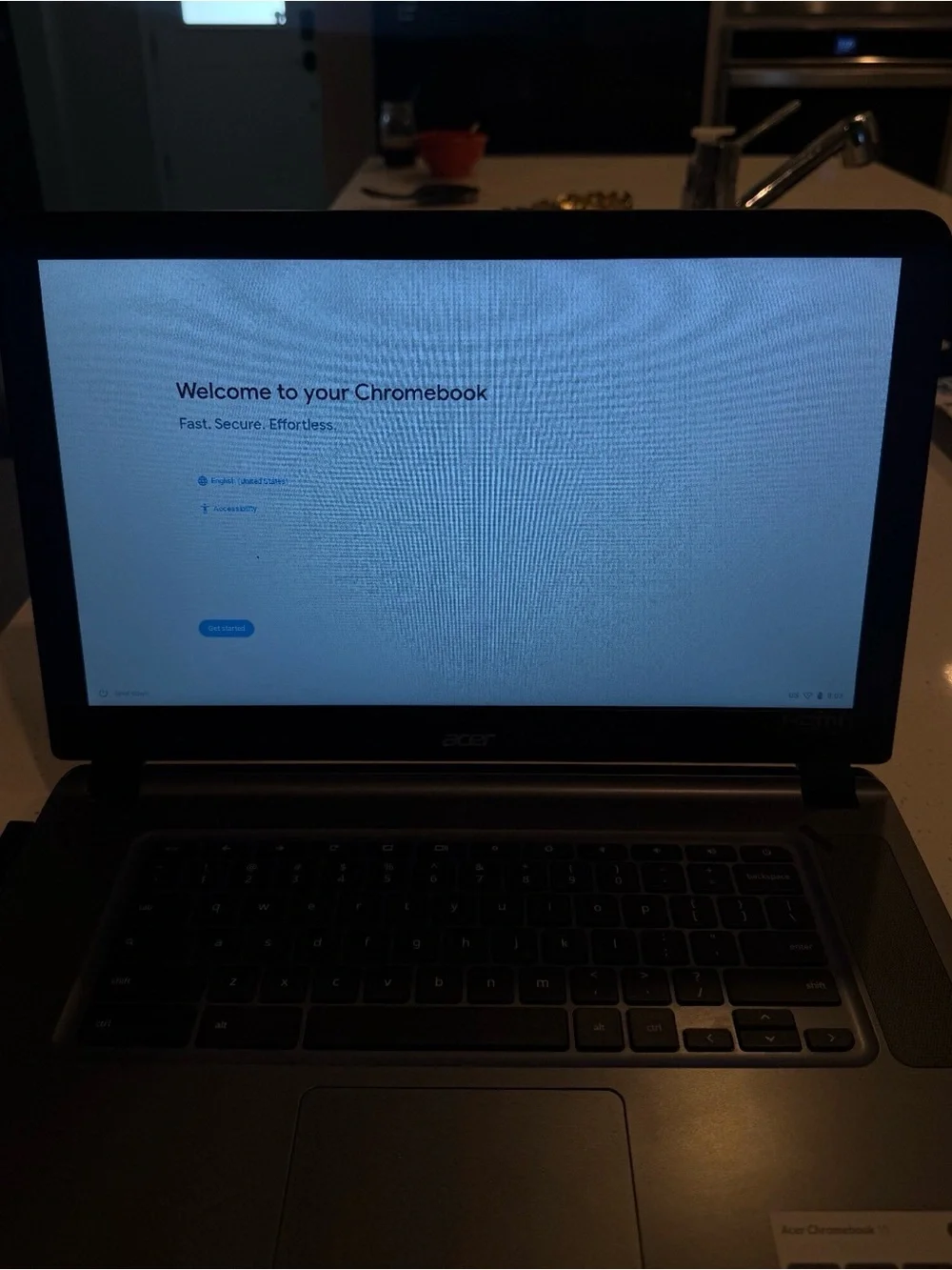 Acer Chromebook - Gray Metallic Finish